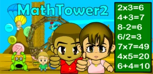 Juegos gratis en linea Math Tower 2